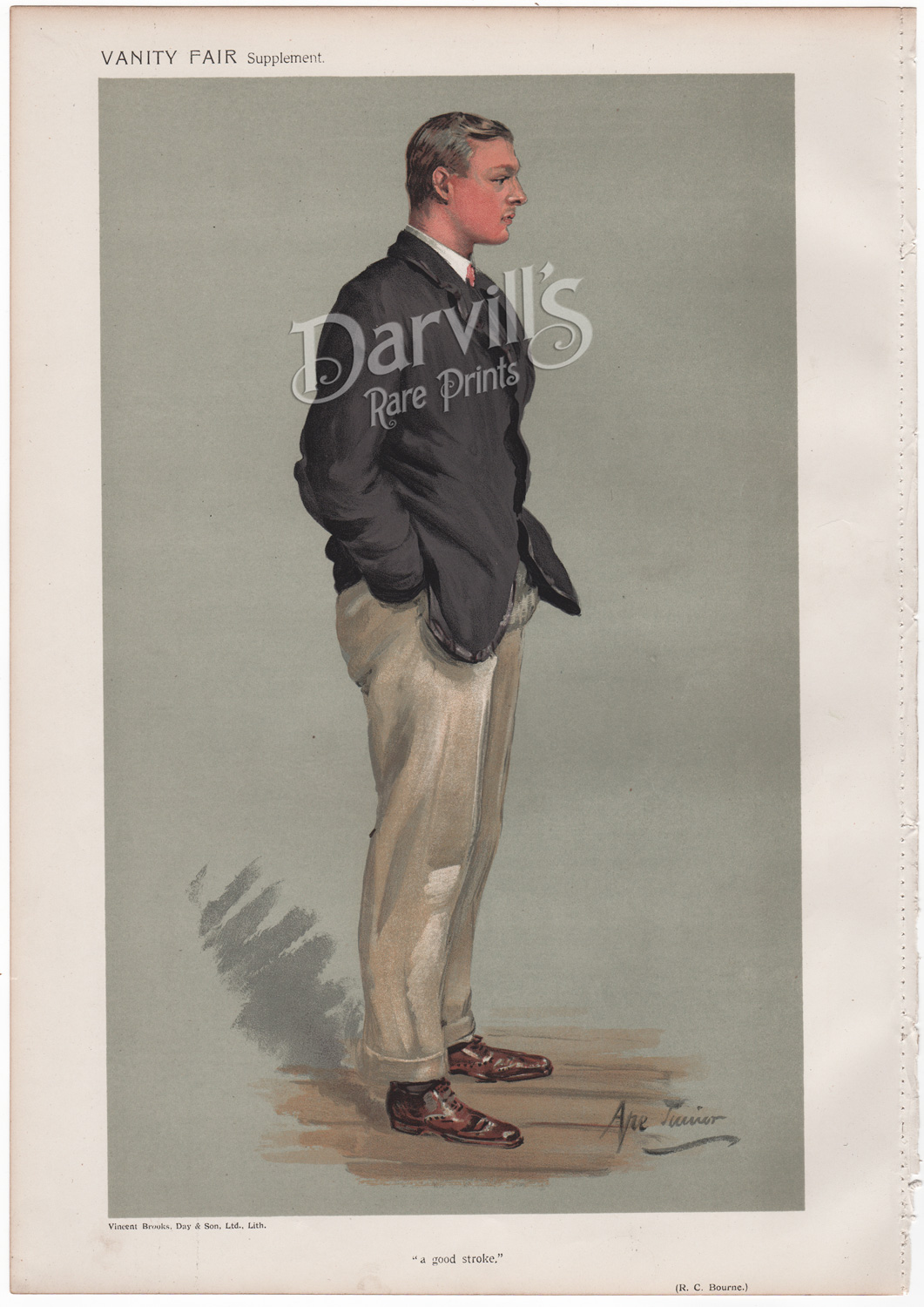 Mr R C Bourne The Oxford Stroke March 29 1911